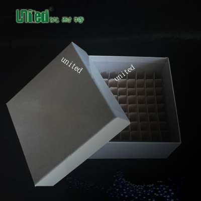 cryogenic vial storage Waterproof paper cardboard tube freezer box